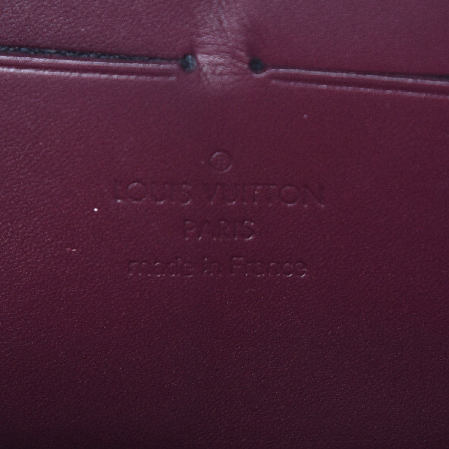 Louis Vuitton Vernis Zippy Wallet Rouge Fauviste 8 of 13