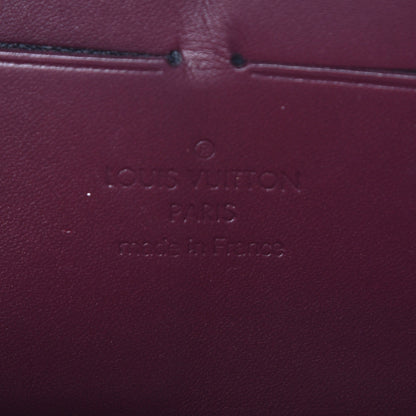 Louis Vuitton Vernis Zippy Wallet Rouge Fauviste 8 of 13