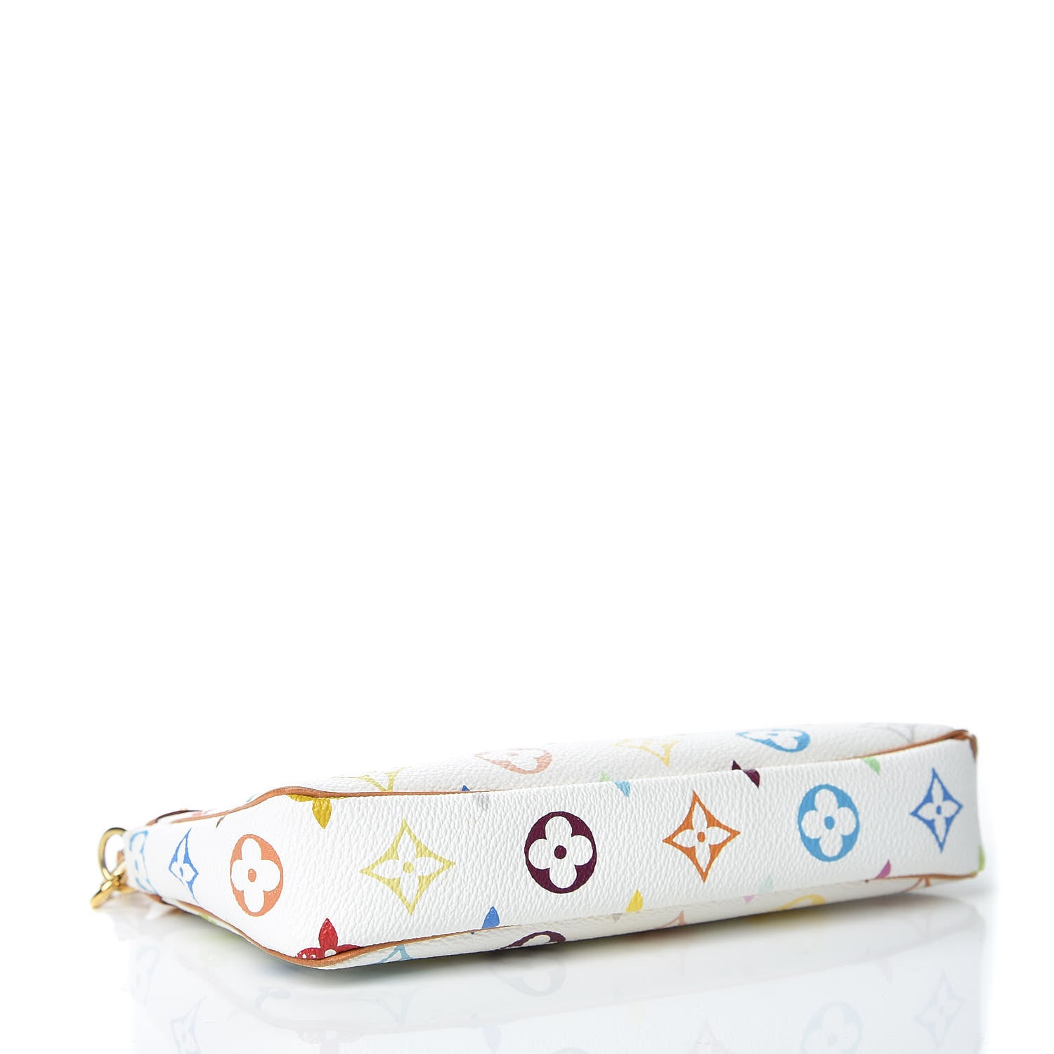 Louis Vuitton Monogram Multicolor Pochette Accessories White 4 of 14