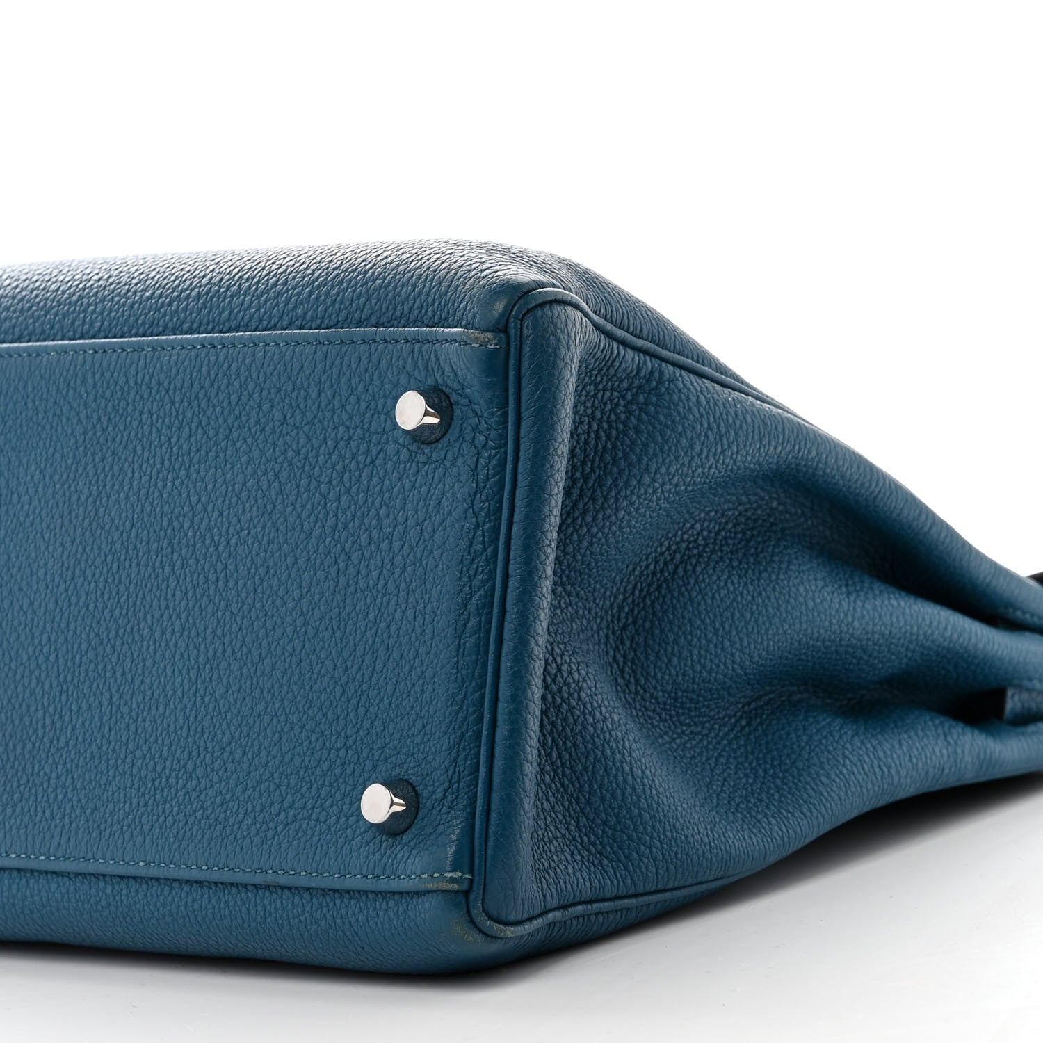 Hermes Togo Kelly Retourne 35 Bleu de Galice 6 of 12