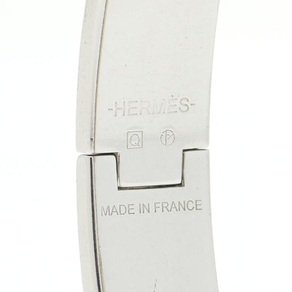 Hermes Enamel Narrow Clic Clac H Bracelet PM White 5 of 11