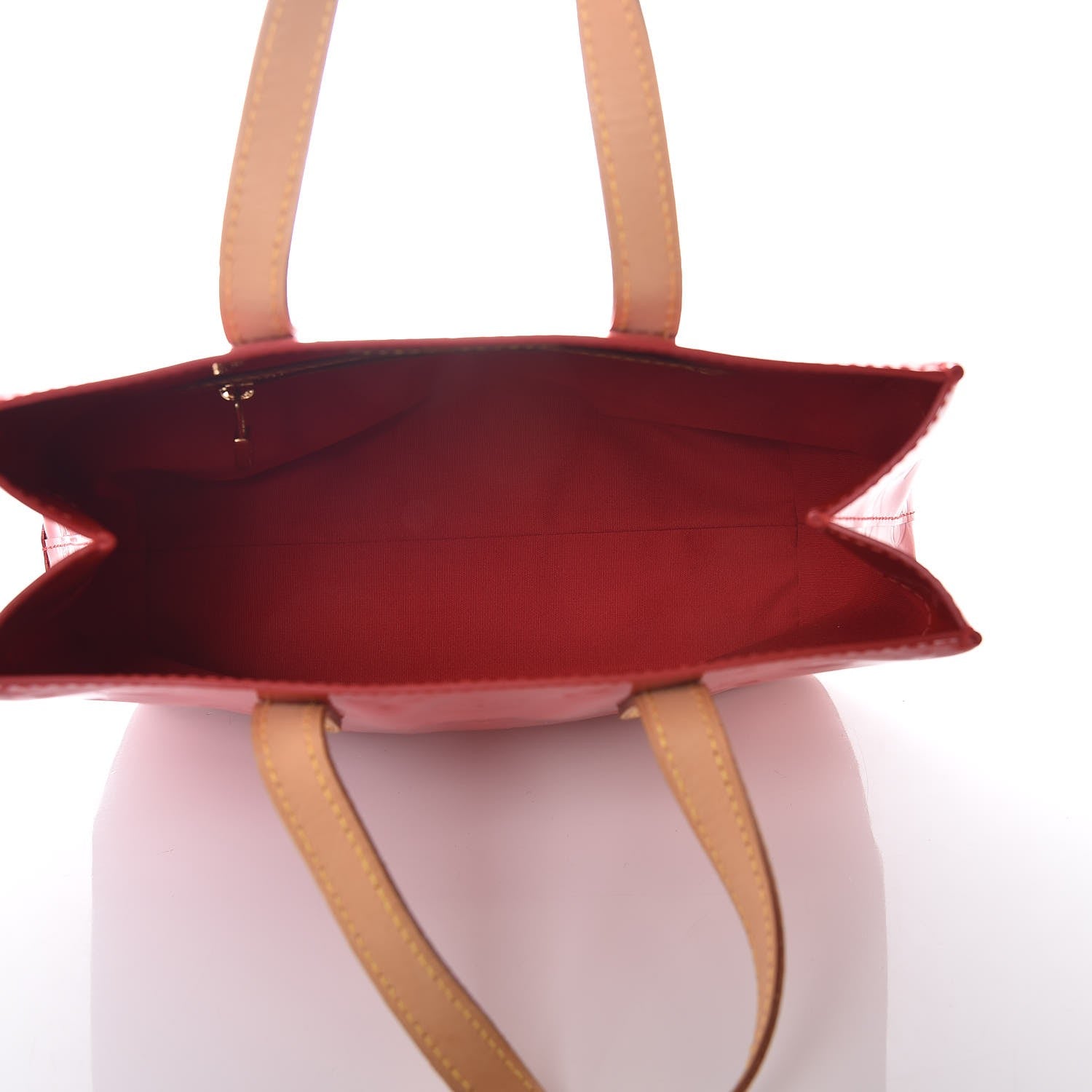 Louis Vuitton Vernis Reade PM Rouge 5 of 15