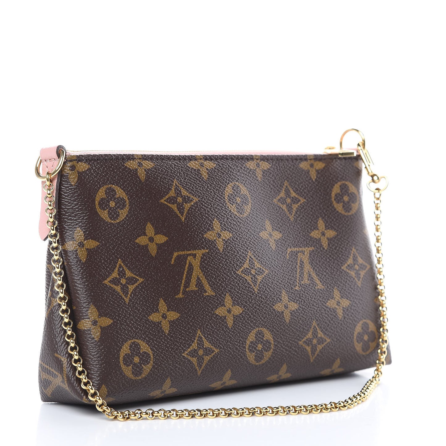 Monogram Pallas Clutch Rose Poudre