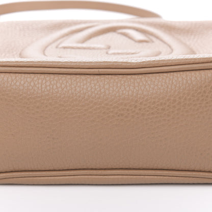 Gucci Pebbled Calfskin Small Soho Disco Bag Rose Beige 12 of 15