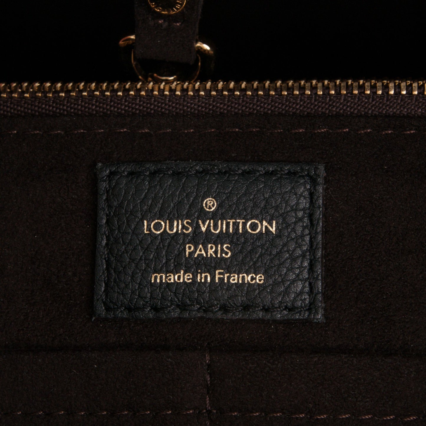 Calfskin Monogram Kimono Tote Black