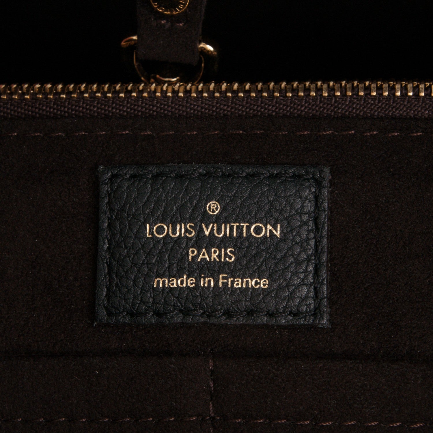Louis Vuitton Calfskin Monogram Kimono Tote Black 6 of 6