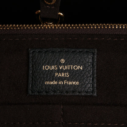 Louis Vuitton Calfskin Monogram Kimono Tote Black 6 of 6