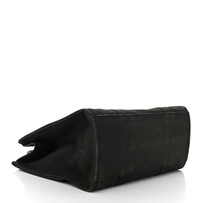 Marc Jacobs Cotton Canvas Medium The Tote Black 4 of 10