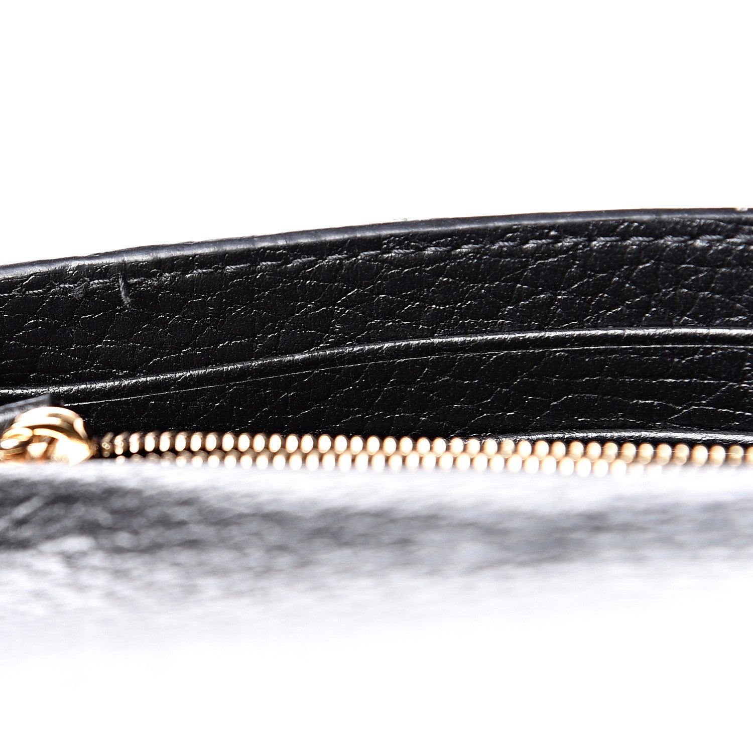Gucci Dollar Calfskin Medium Betty Chain Wallet Black 8 of 11