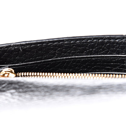 Gucci Dollar Calfskin Medium Betty Chain Wallet Black 8 of 11