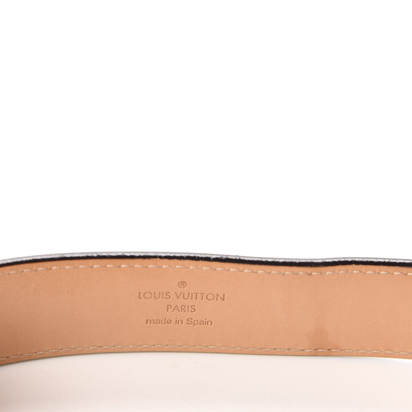 Vernis LV Frame Belt 85 34 Amarante