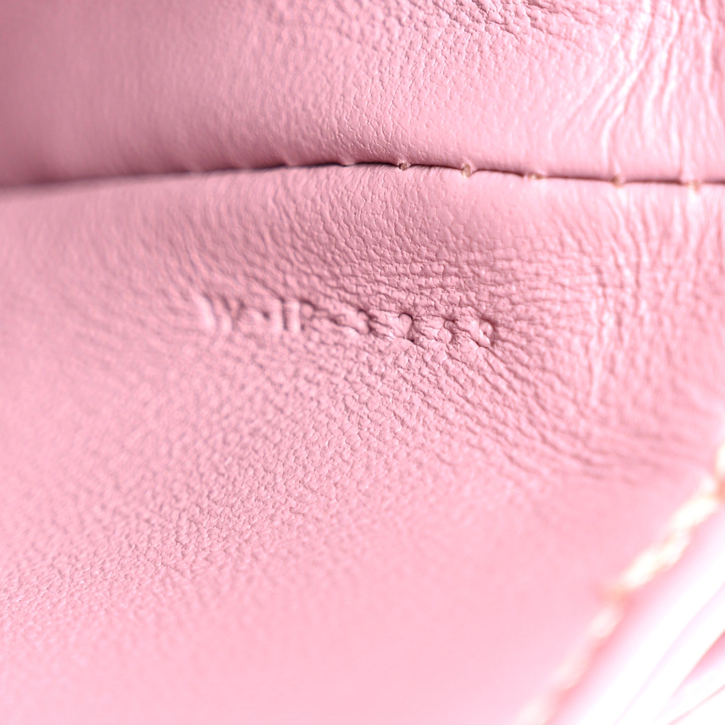 Shiny Calfskin Triomphe Mini Besace Clea Petal