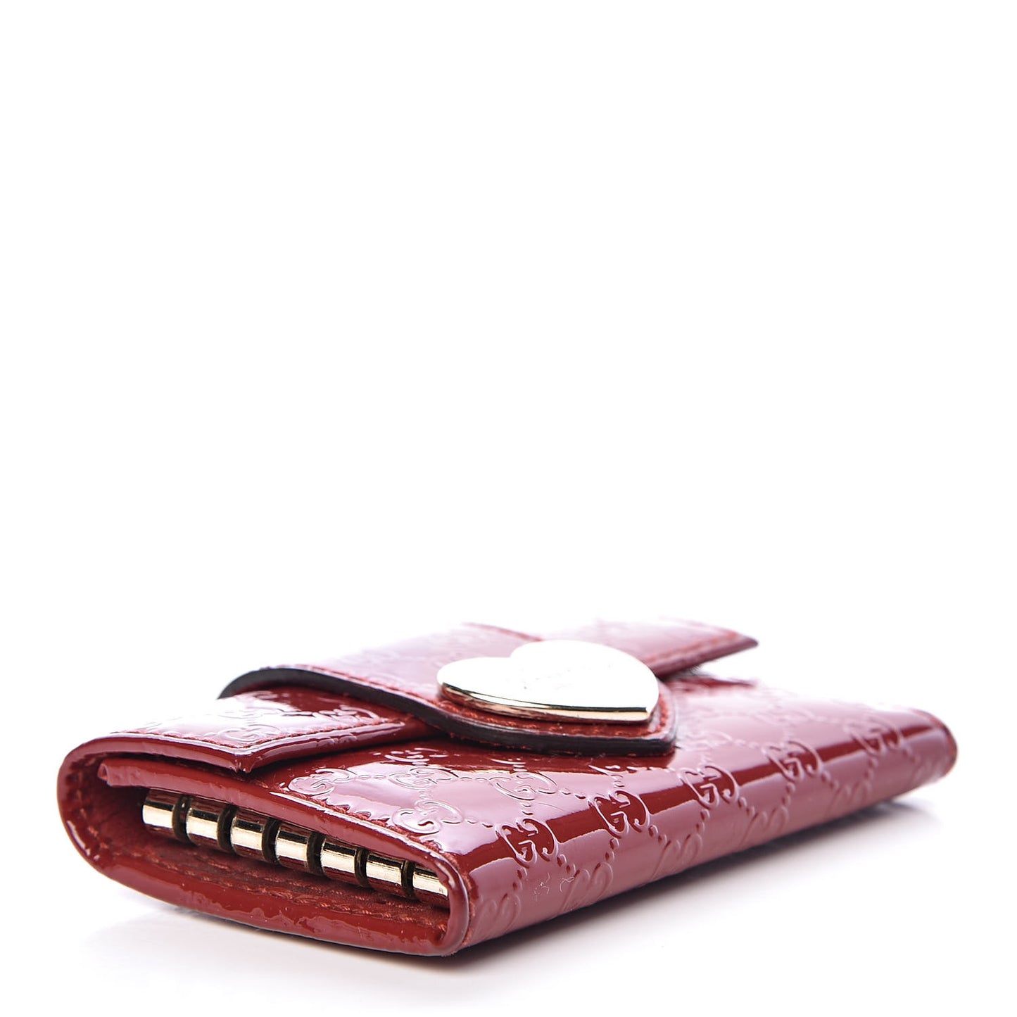 Patent Microguccissima Heart 6 Key Holder Case Red