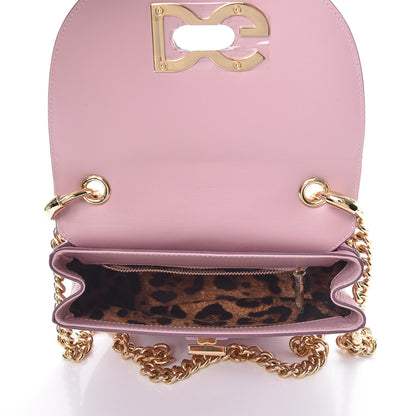 Dolce & Gabbana Calfskin Media Wifi Shoulder Bag Pink 9 of 10