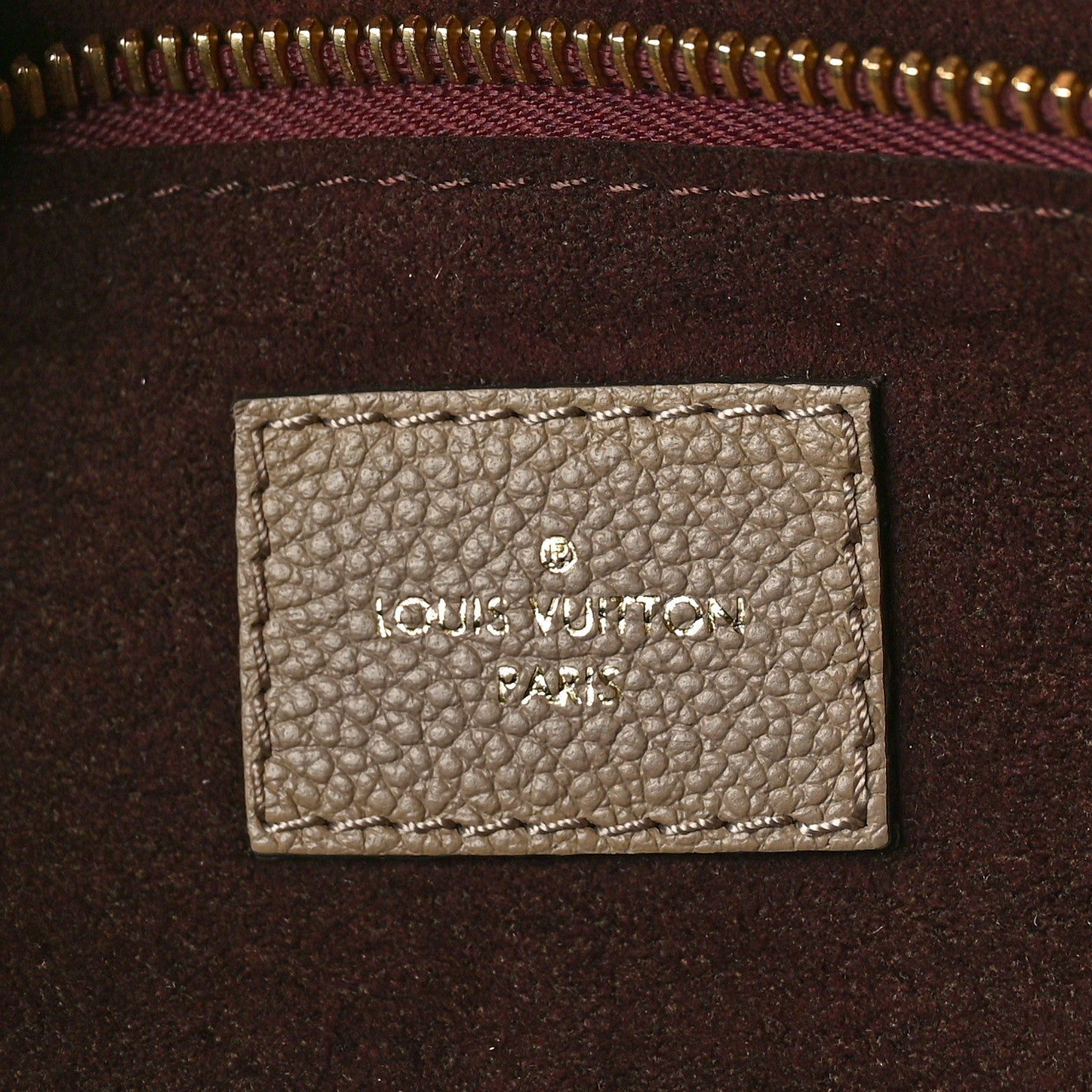 Louis Vuitton Empreinte Monogram Giant Neverfull MM Tourterelle 7 of 9
