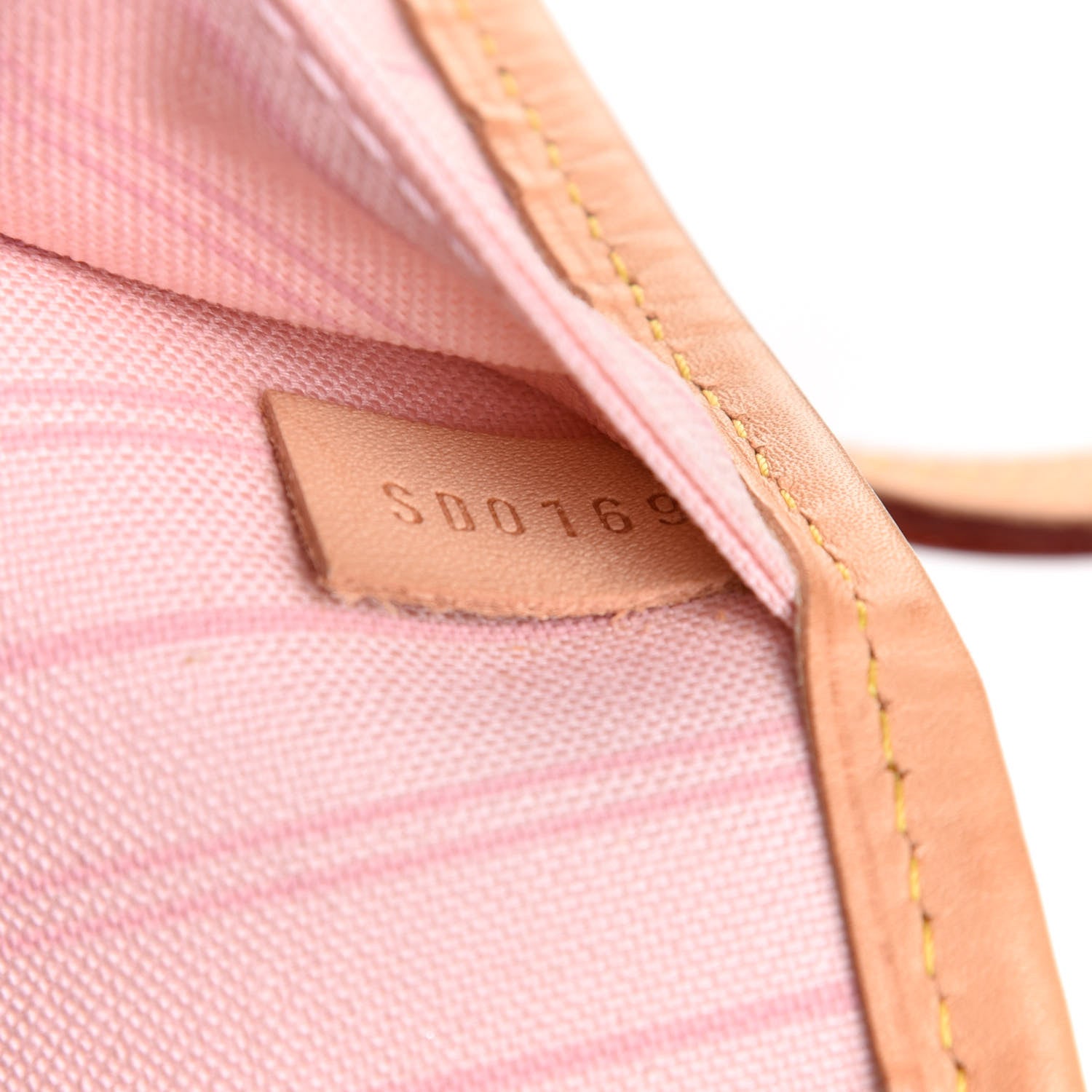 Louis Vuitton Damier Azur Neo Neverfull MM Rose Ballerine 8 of 11