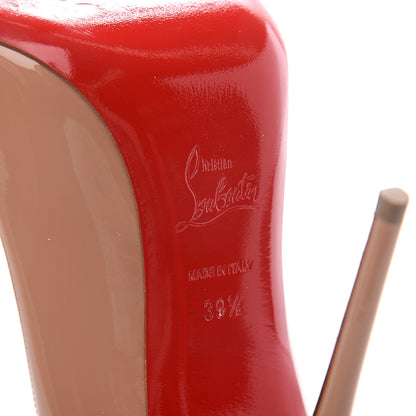Christian Louboutin Patent So Kate 120 Pumps 39.5 Nude 5 of 10