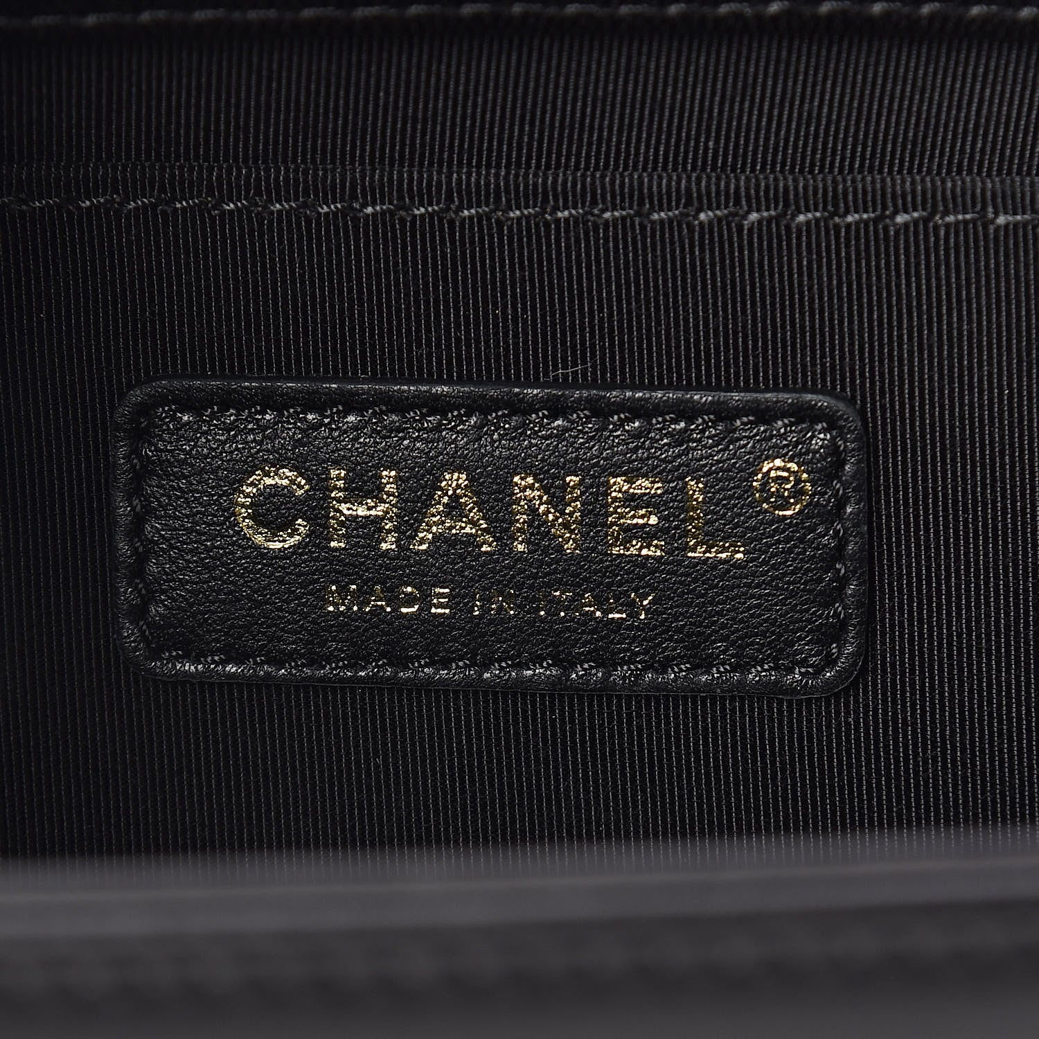 Chanel Lambskin Quilted Medium Boy Flap Black 6 of 10