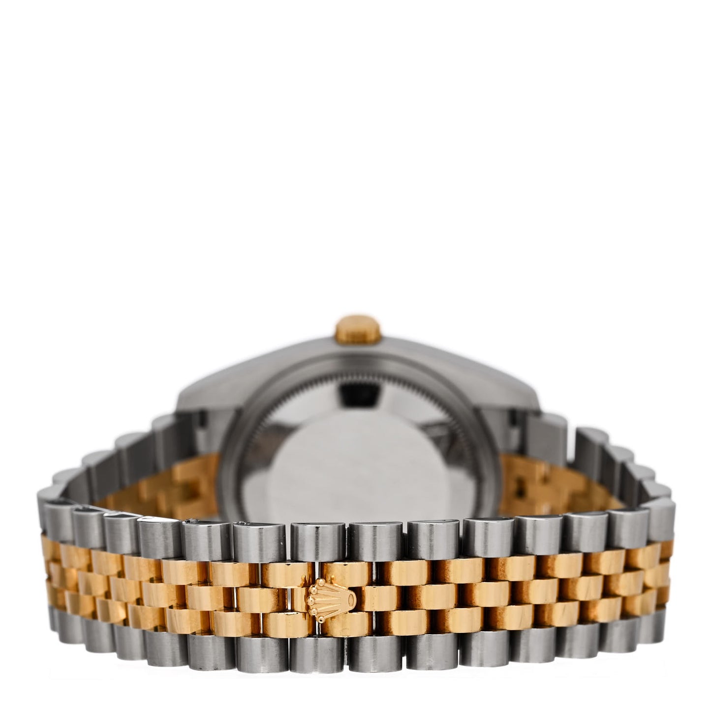 Stainless Steel 18K Yellow Gold 36mm Oyster Perpetual Datejust Watch Champagne Roman 116233