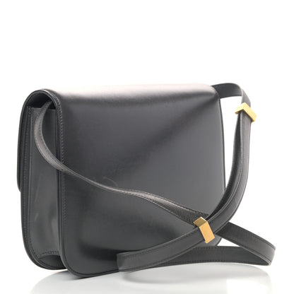 Celine Box Calfskin Medium Classic Box Flap Bag Anthracite 3 of 14
