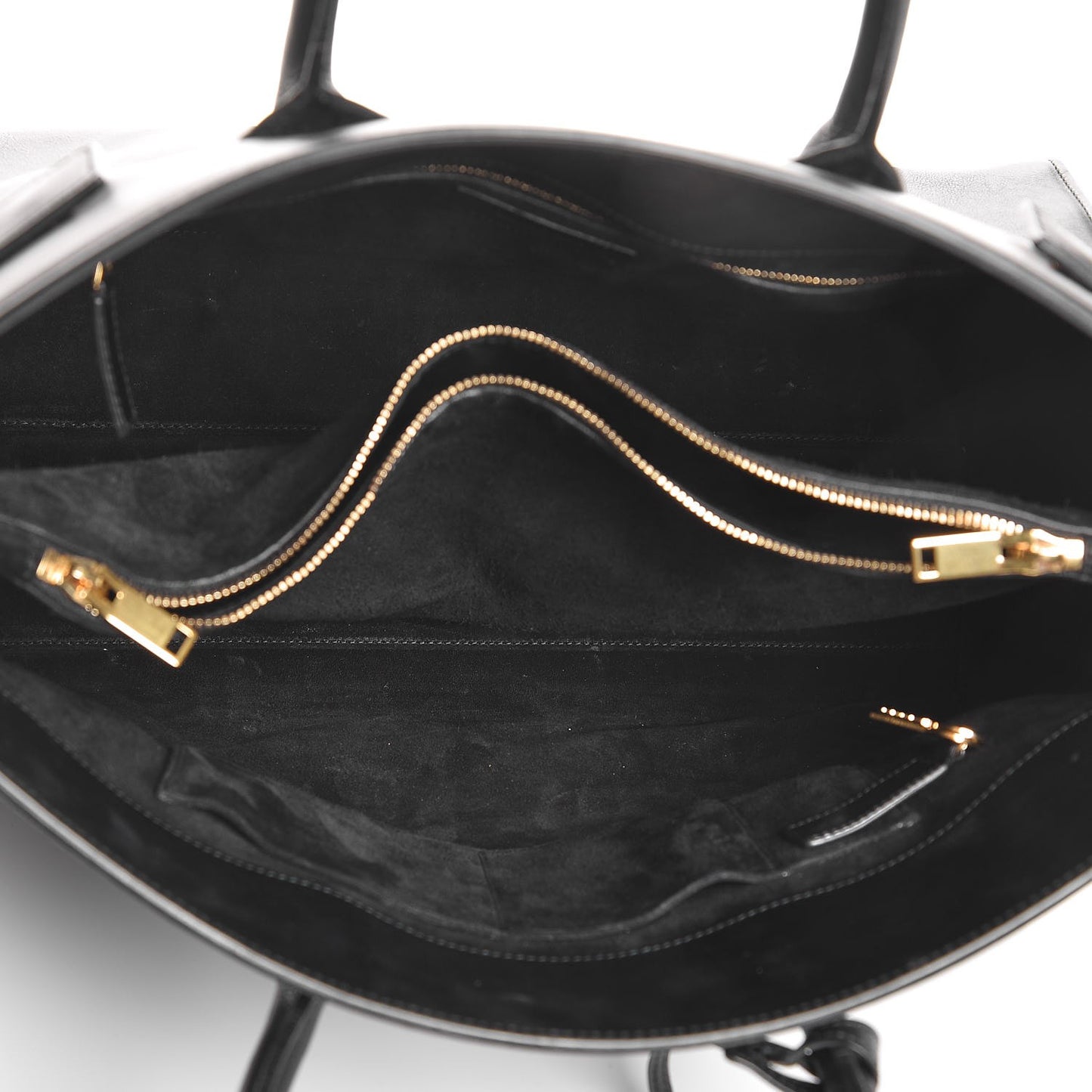 Calfskin Large Sac De Jour Carryall Black