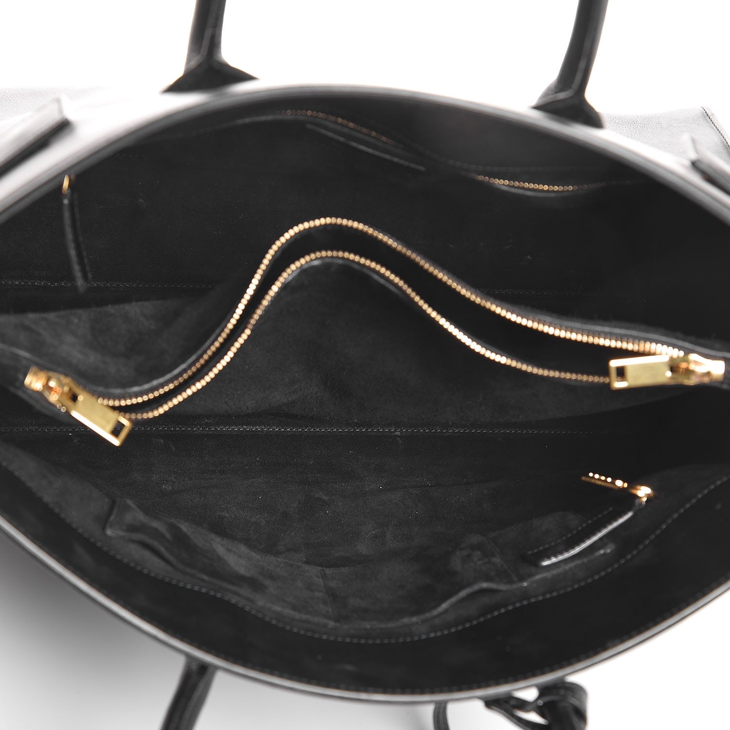 Saint Laurent Calfskin Large Sac De Jour Carryall Black 5 of 11
