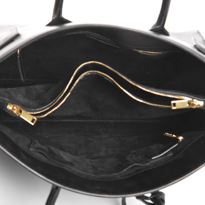 Saint Laurent Calfskin Large Sac De Jour Carryall Black 5 of 11