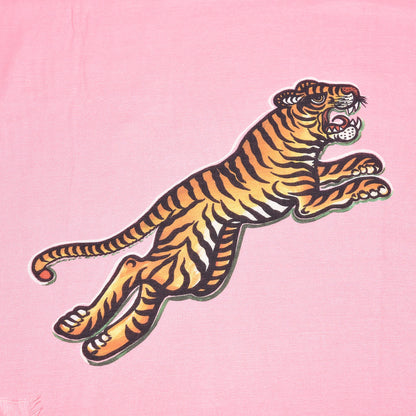 Gucci Modal Cashmere Silk Tiger Scarf Pink 4 of 5