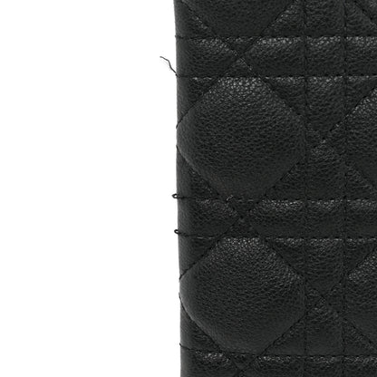 Christian Dior Supple Calfskin Cannage Caro Multifunctional Pouch Black 12 of 12