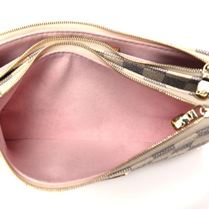 Louis Vuitton Damier Azur Liv Pochette 6 of 10