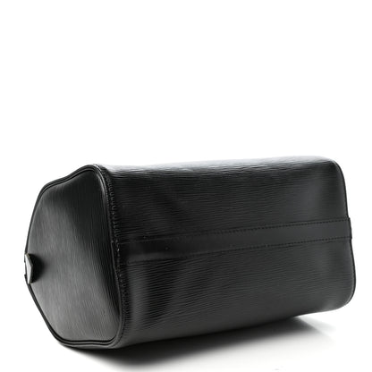 Louis Vuitton Epi Speedy 25 Black 4 of 9