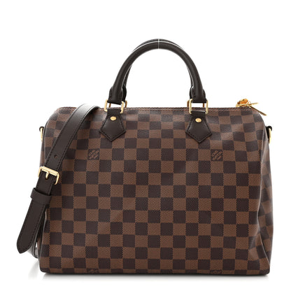 Louis Vuitton Damier Ebene Speedy Bandouliere 30 1 of 9