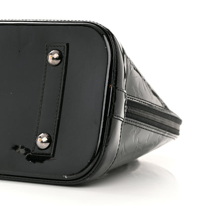 Louis Vuitton Vernis Alma PM Noir Magnetique 9 of 18