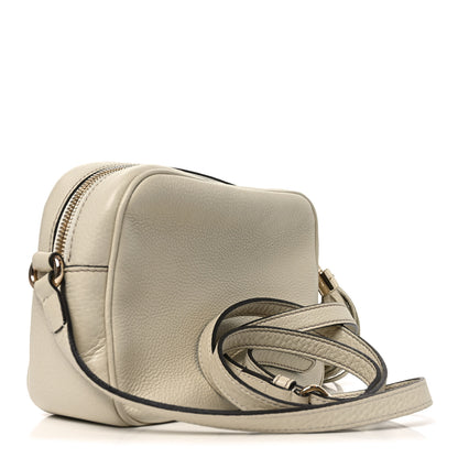 Gucci Pebbled Calfskin Small Soho Disco Bag Off White 2 of 9