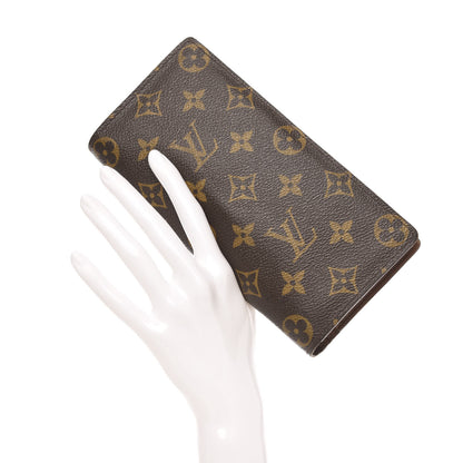 Louis Vuitton Monogram Brazza Wallet 2 of 10