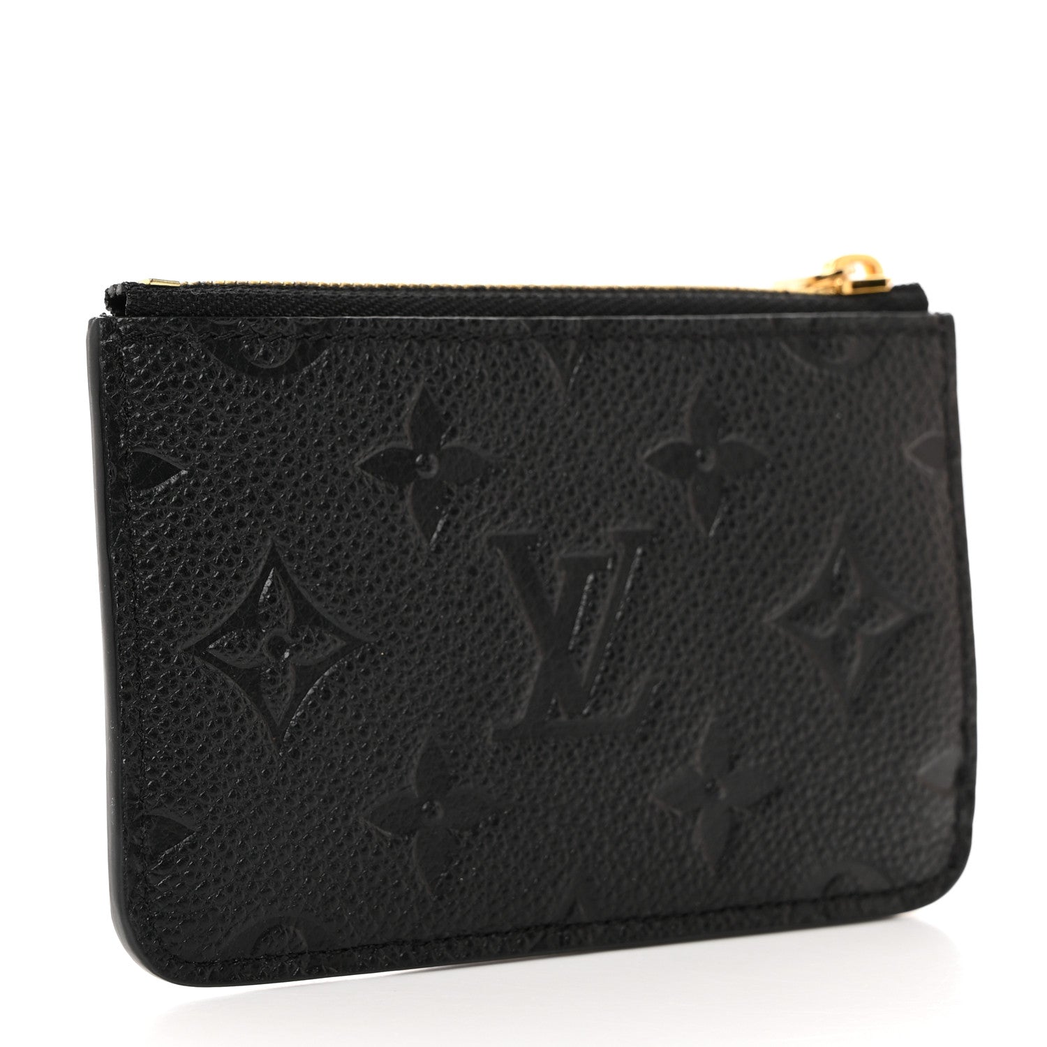 Louis Vuitton Empreinte Monogram Zipped Romy Card Holder Black 3 of 6