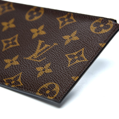Louis Vuitton Monogram Felicie Chain Wallet Zippered Insert Fuchsia 6 of 8