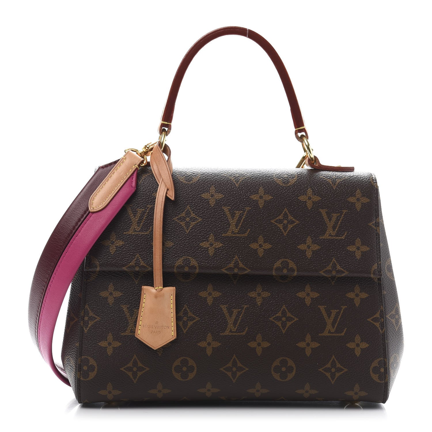 Louis Vuitton Monogram Cluny BB Bordeaux Fuchsia 1 of 13