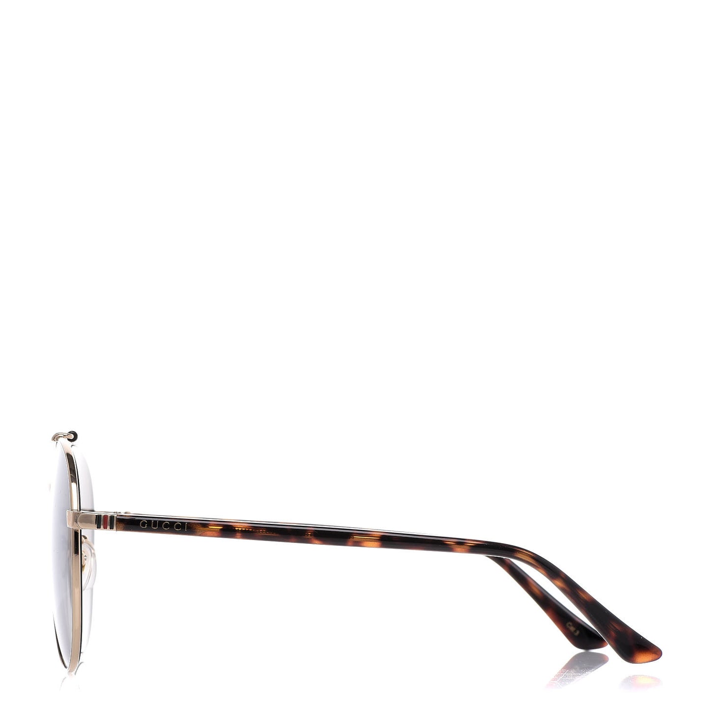 Aviator Sunglasses GG0014S Tortoise