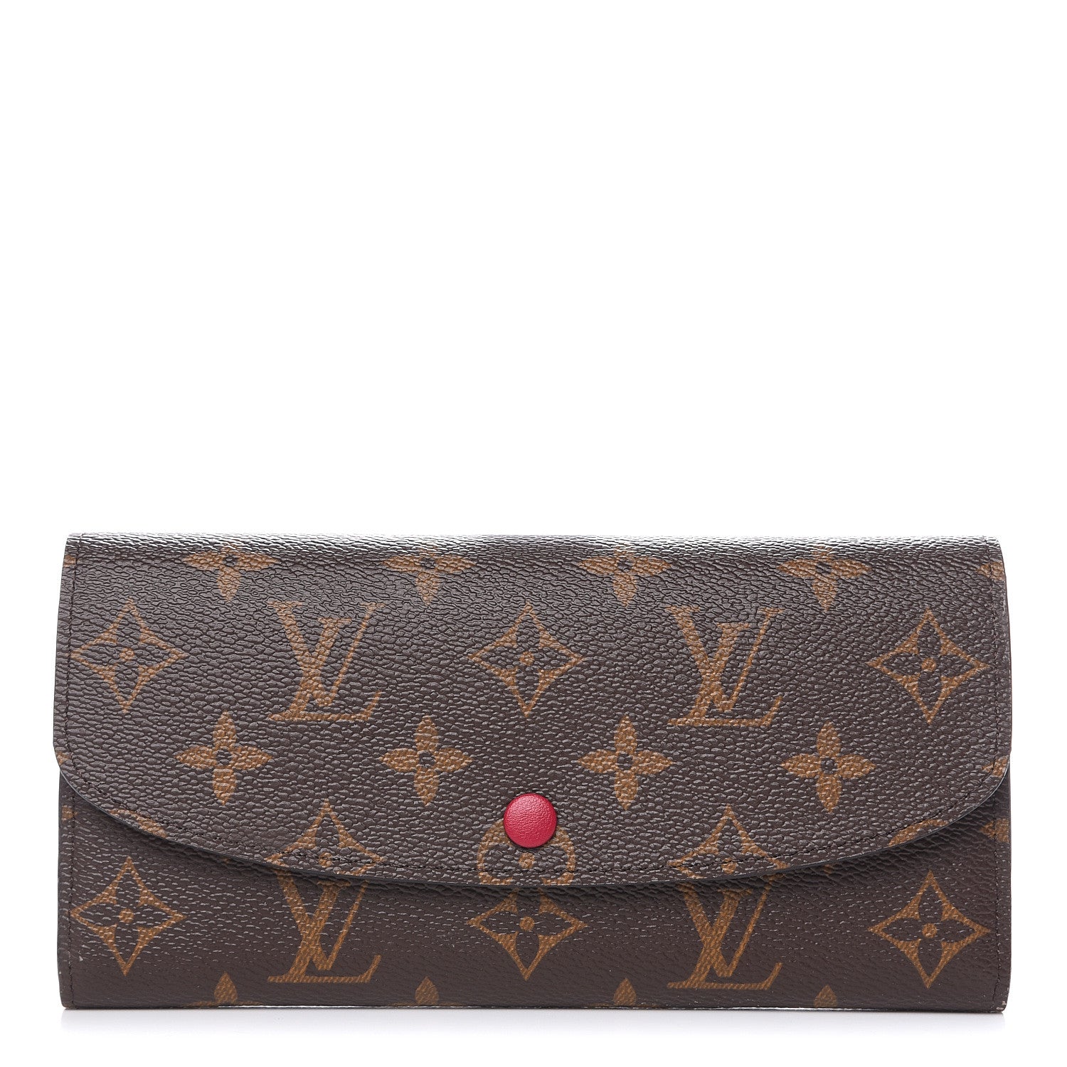 Louis Vuitton Monogram Emilie Wallet Fuchsia 1 of 7