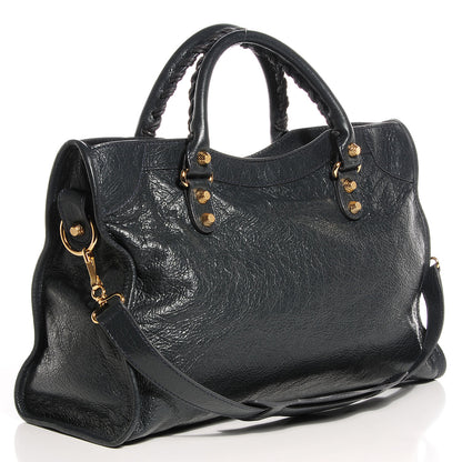 Balenciaga Agneau Giant 12 Gold Hardware City Anthracite 3 of 14