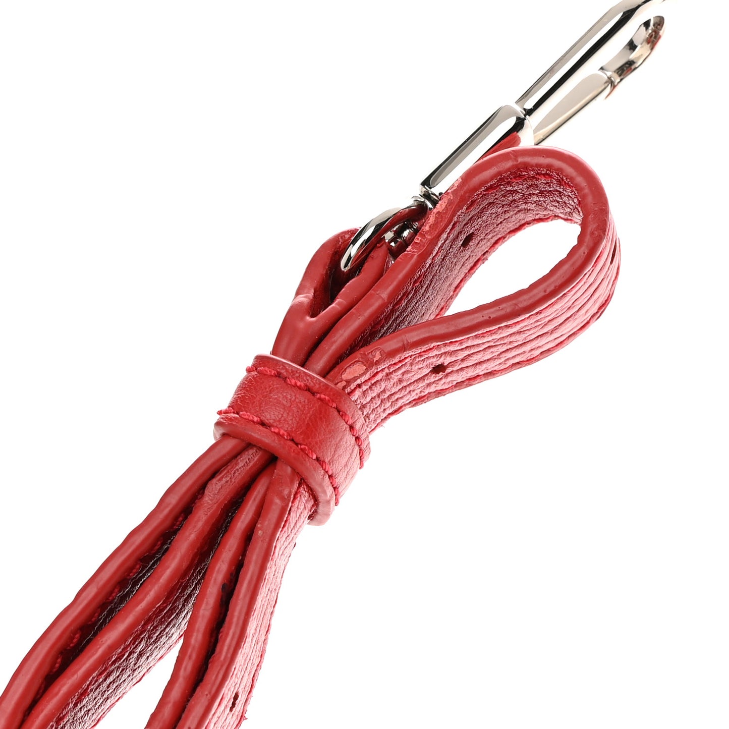 Textured Calfskin Mini Pashli Satchel Red