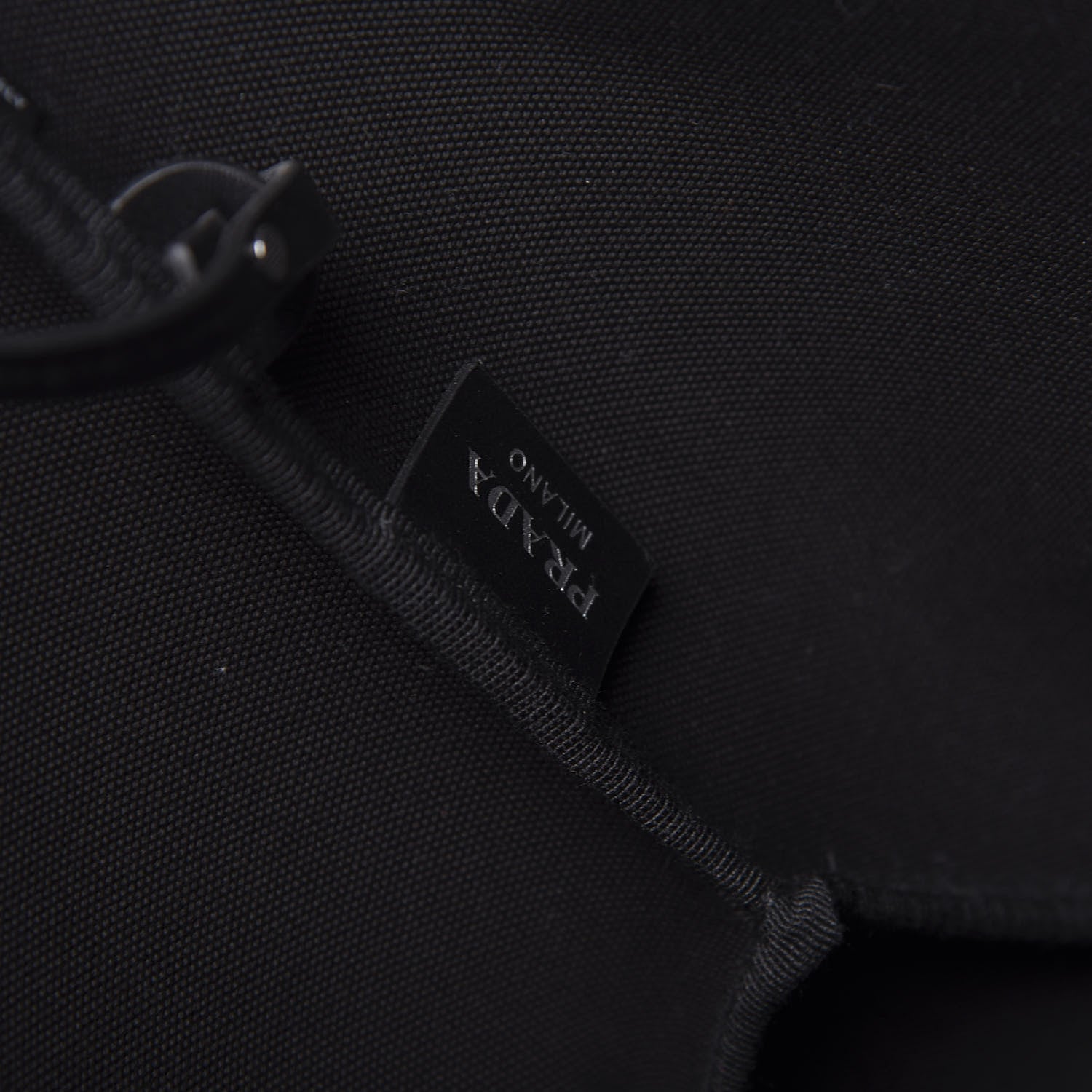 Prada Canvas Racing Logo Tote White 6 of 13