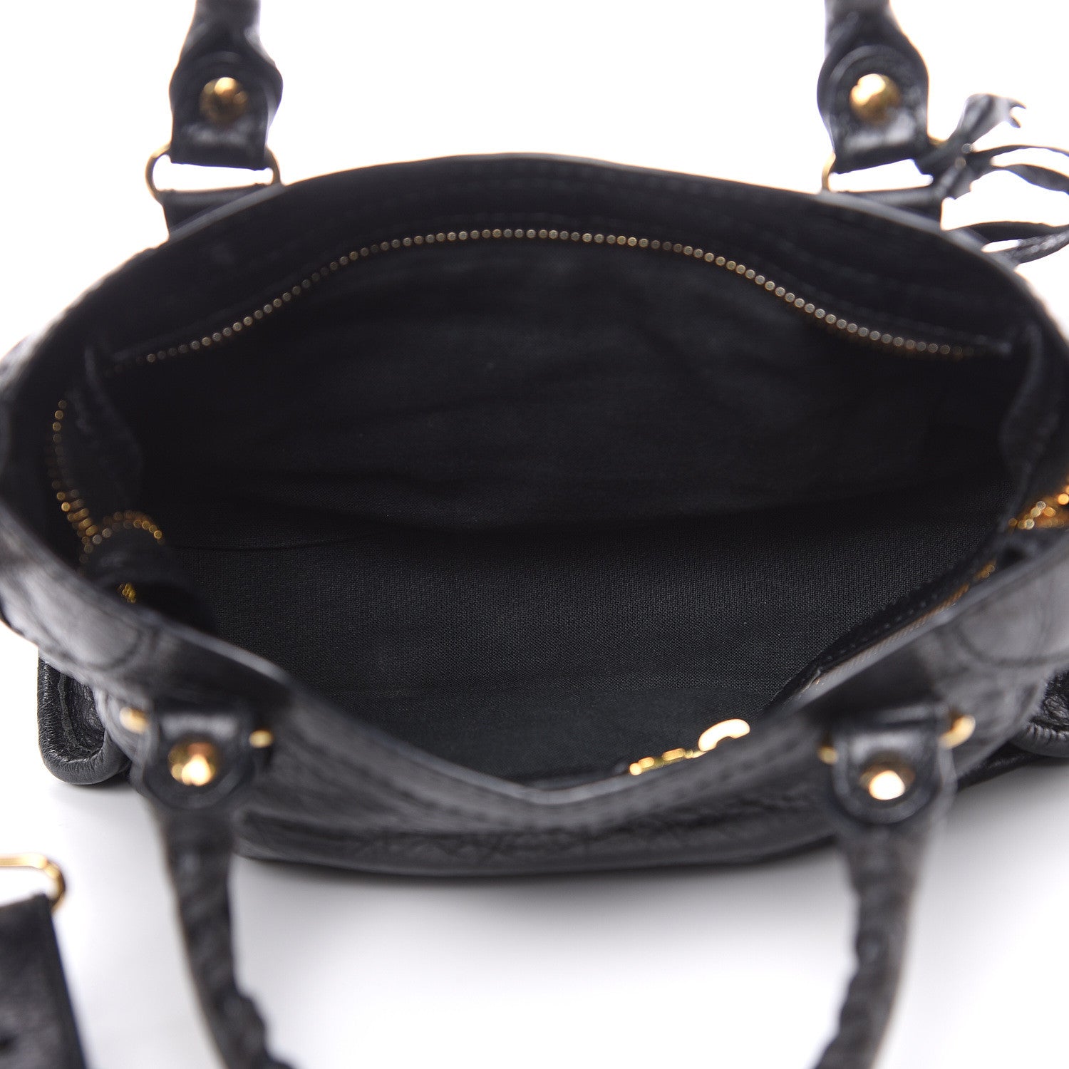 Balenciaga Agneau Giant 12 Gold Hardware Mini City Black 5 of 12