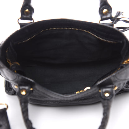 Balenciaga Agneau Giant 12 Gold Hardware Mini City Black 5 of 12