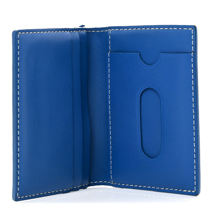 Goyard Goyardine Saint Marc Folding Card Case Sky Blue 5 of 9