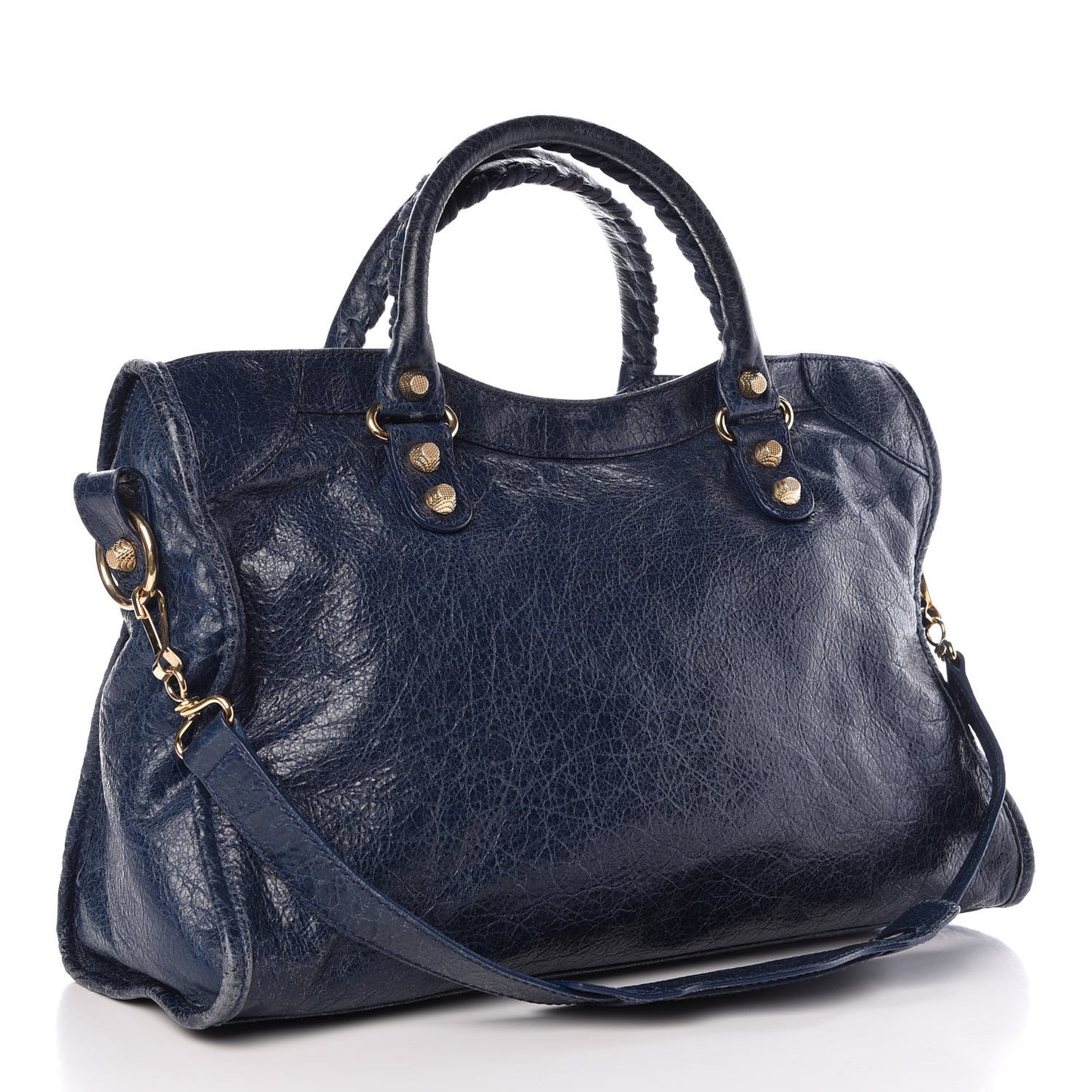 Agneau Giant 12 Gold Hardware City Bleu Mineral