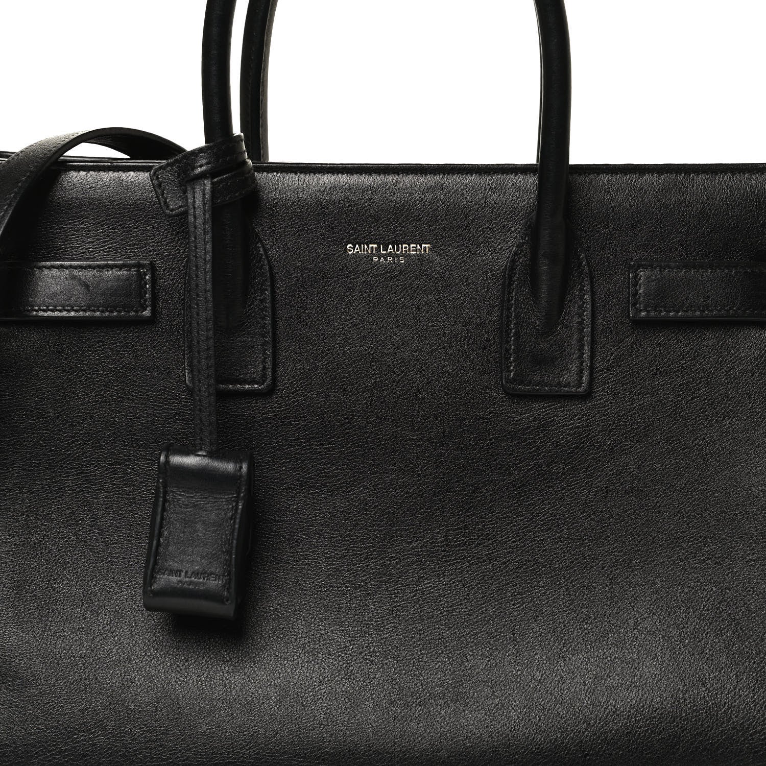 Saint Laurent Calfskin Baby Sac De Jour Black 7 of 9
