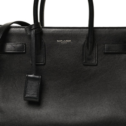 Saint Laurent Calfskin Baby Sac De Jour Black 7 of 9