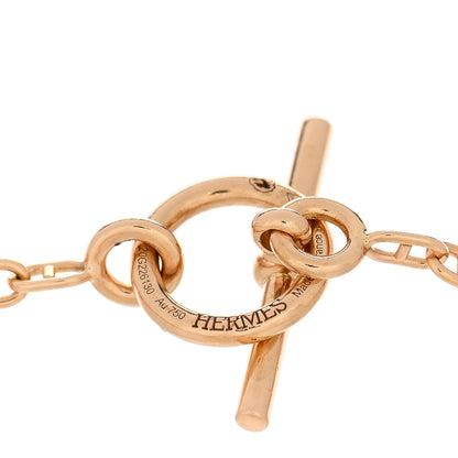 Hermes 18K Rose Gold Diamond Farandole Bracelet SH 3 of 4